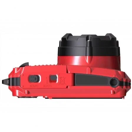 Kodak WPZ2RD6 Cámara Digital Compacta 16MP Zoom Óptico 4x Rojo con 2 Baterías y Tarjeta MicroSD 16GB